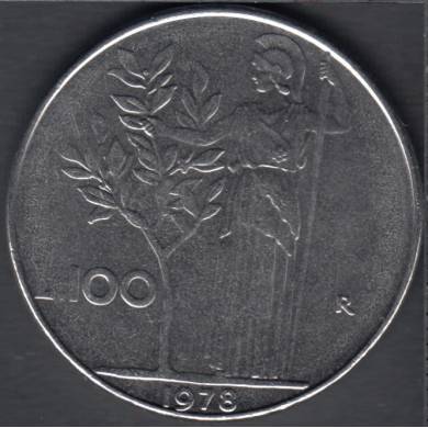 1978 R - 100 Lire - Italie