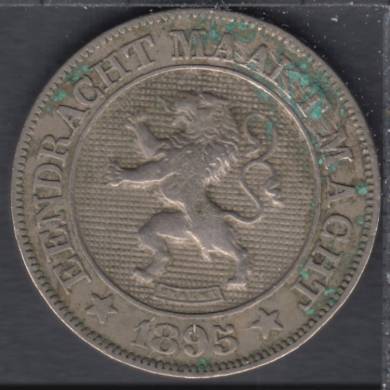 1895 - 10 centimes - (Der Belgen) - Belgique