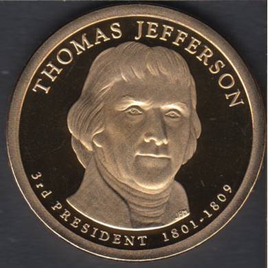 2007 S - Proof - T. Jefferson - 1$