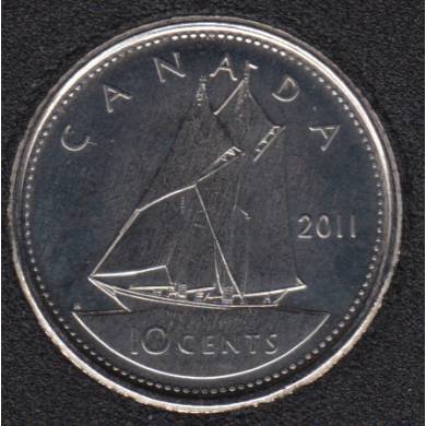 2011 - B.Unc - Canada 10 Cents
