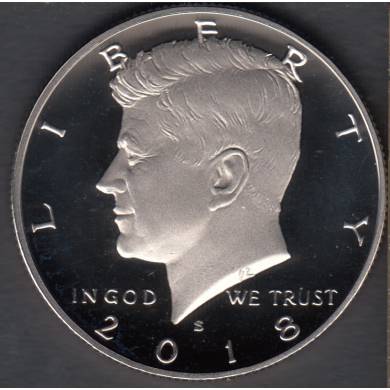 2018 S - Proof - Kennedy - 50 Cents USA
