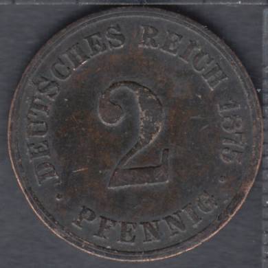 1875 C - 2 Pfennig - Allemagne