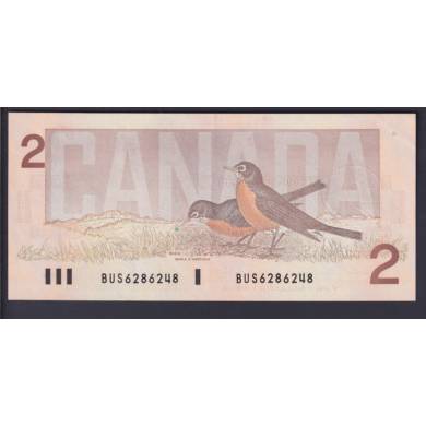 1986 $2 Dollars - Thiessen Crow - Prefix BUS