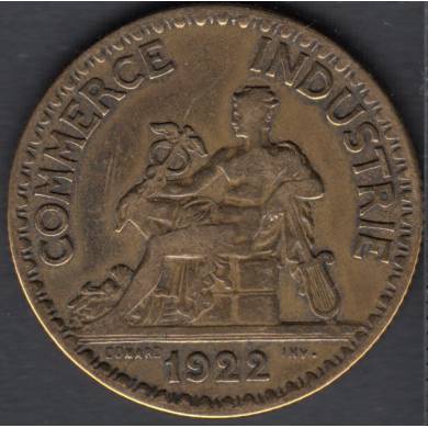 1922 - 2 Francs - France