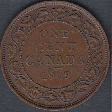 1919 - VF - Canada Large Cent