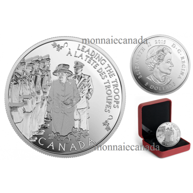 2015 - $5 - Fine Silver Coin  Today's Monarch. Yesteryear's Princess