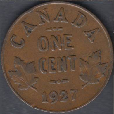 1927 - Fine - Canada Cent