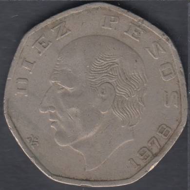 1978 Mo - 10 Pesos - Mexico