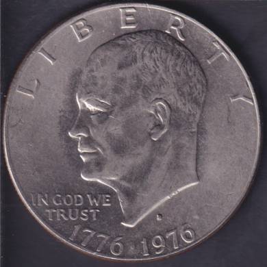 1976 - 1776 D - EF - Eisenhower - Variety 2 - Dollar USA