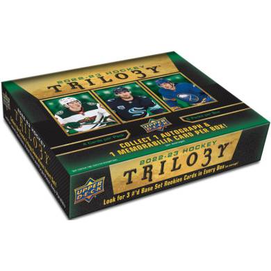 2022-23 Upper Deck Trilogy Hockey Hobby Box - COURRIEL OU APPEL POUR SAVOIR LE PRIX!!