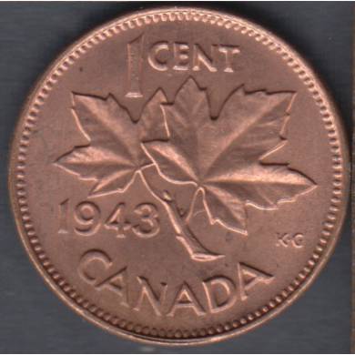 1943 - B.Unc - Canada Cent