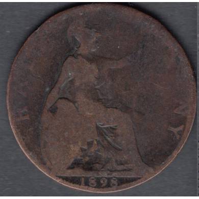 1898 - 1/2 Penny- Great Britain