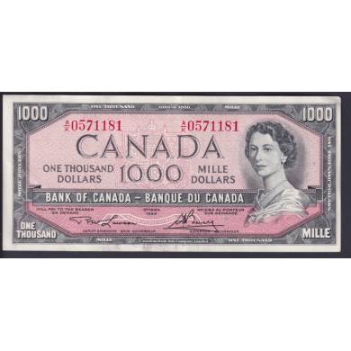 1954 $1000 Dollars - Lawson Bouey - Prefix A/K