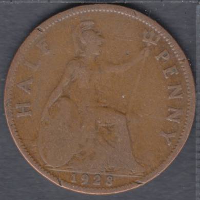 1928 - Half Penny - Great Britain