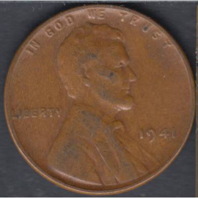 1941 - VF - Lincoln Small Cent