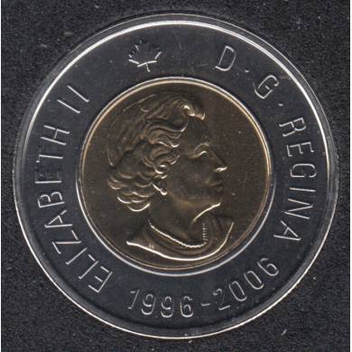 2006 - 1996 - NBU - Date en Bas - Canada 2 Dollar