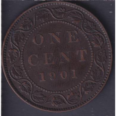 1901 - VF/EF - Canada Large Cent