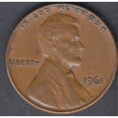 1961 - AU - UNC - Lincoln Small Cent