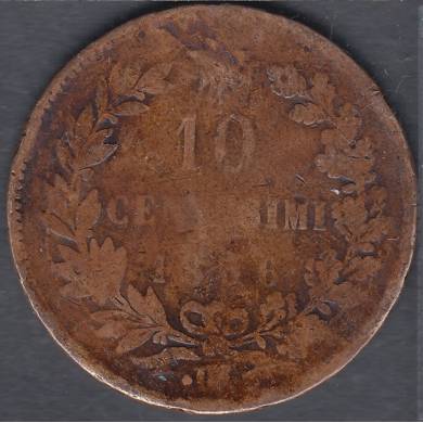 1866 OM - 10 Centisimi - Italy