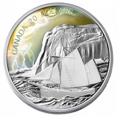 2006 - $20 fine silver tall ships collection to dream upon a sail the ketch