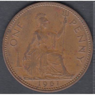 1961 - 1 Penny - Great Britain