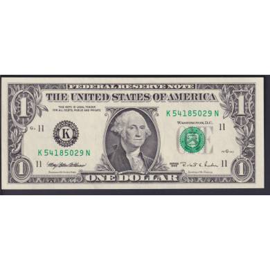 1995 - UNC - Dallas Texas $1 Dollar USA