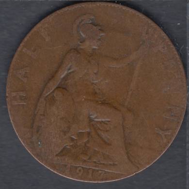 1912 - Half Penny - Great Britain