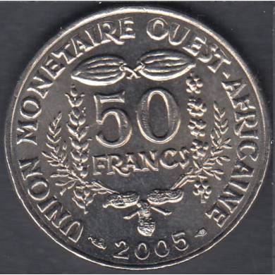 2005 - 50 Francs - B. Unc - Afrique de l'Ouest tats
