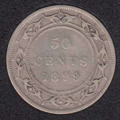1899 - N '9' - 50 Cents - Newfoundland