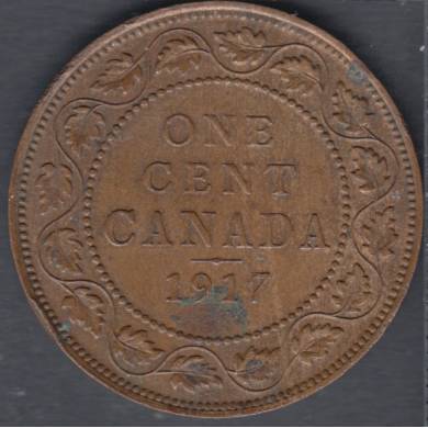 1917 - EF - Tach - Canada Large Cent