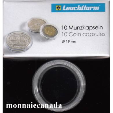 COIN CAPSULES 19 MM