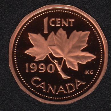 1990 - Proof - Canada Cent