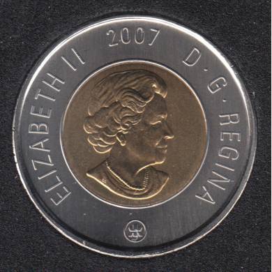 2007 - B.Unc - Canada 2 Dollars