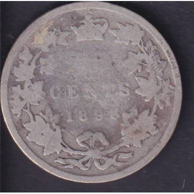 1893 ? - About Good - Canada 25 Cents