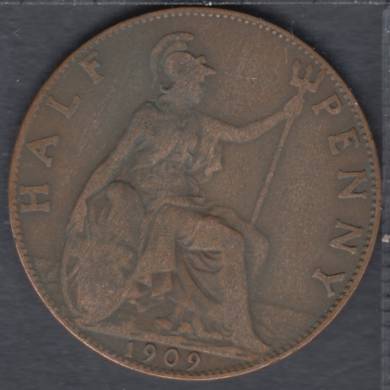 1909 - Half Penny - Grande Bretagne