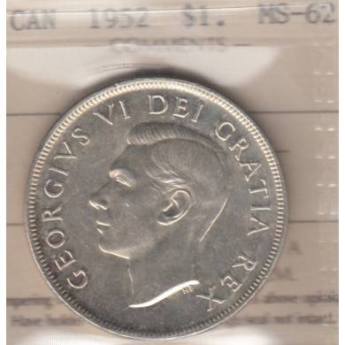 1952 - SWL - MS-62 - ICCS - Canada Dollar