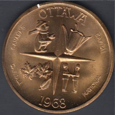 1968 - Ottawa Souvenir Trade Dollar $1