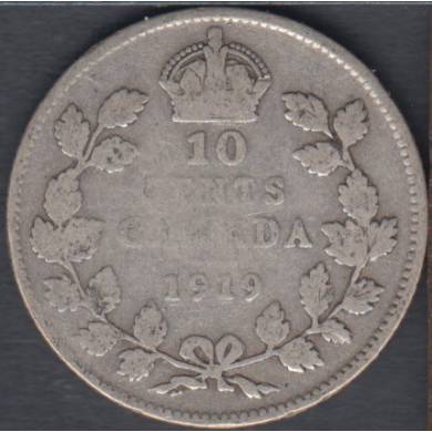 1919 - VG - Canada 10 Cents