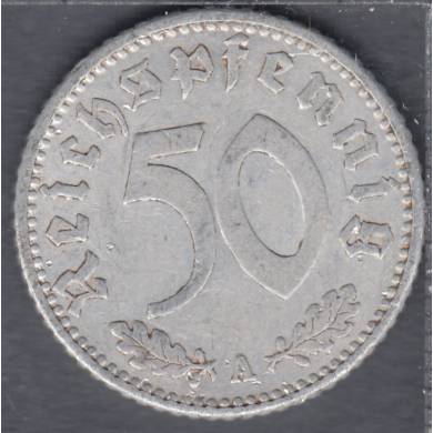1940 A - 50 Reichspfennig - Allemagne