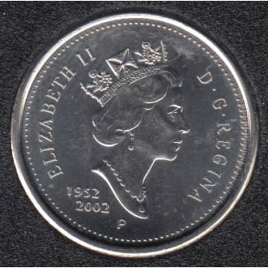 2002 - 1952 P - B.Unc - Canada 10 Cents