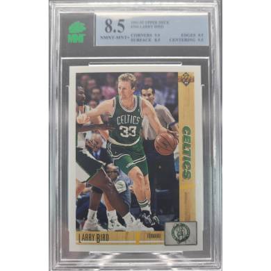 1991-92 Upper Deck #344 Larry Bird Celtics 8.5 NMNT - MNT+