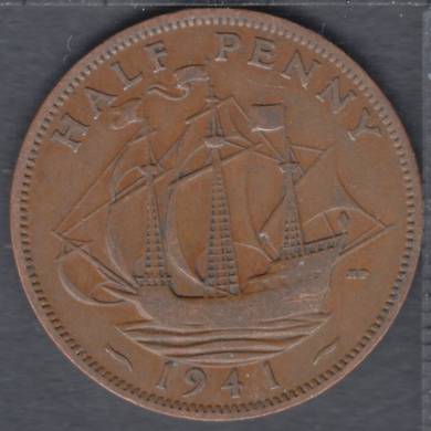 1941 - Half Penny - Great Britain