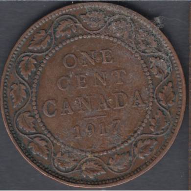 1917 - Fine - Canada Large Cent