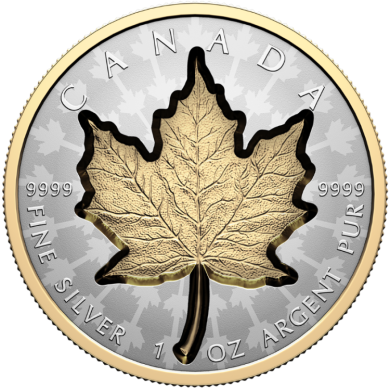 2024 - $20 - 1 oz. Fine Silver Coin  Super Incuse Silver Maple Leaf
