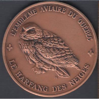 Jerome Remick - Harfang des Neiges- Copper - Medal