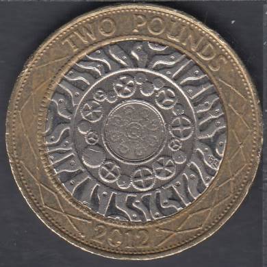 2012 - 2 Pounds - Great Britain