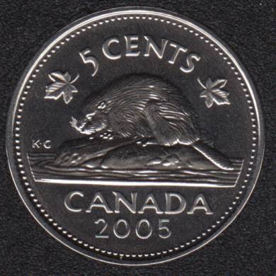 2005 P - Specimen - Canada 5 Cents