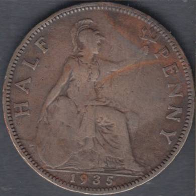 1935 - Half Penny - Great Britain