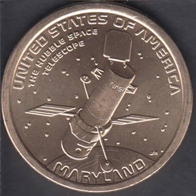 2020 D - B.Unc - Maryland - The Hubble Space Telescope - Dollar