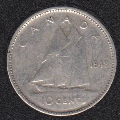 1949 - Canada 10 Cents